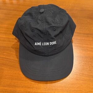 Aime Leon Dore Black Nylon Hat